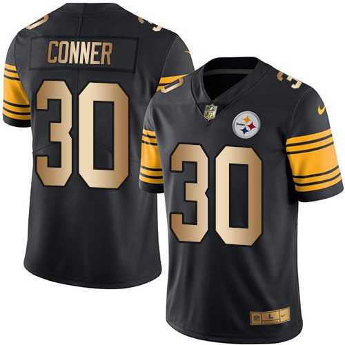 Nike Steelers 30 James Conner Black Gold Color Rush Limited Jersey Dzhi,We sell and wholesale Nike Steelers 30 James Conner Black Gold Color Rush Limited Jersey Dzhi on line form chian!